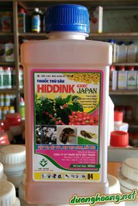 Hiddink 630EC japan, trị rệp sáp, mọt đục cành,đục quả, bọ trĩ, sâu đục thân